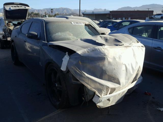 2B3LA73WX8H288590 - 2008 DODGE CHARGER SR CHARCOAL photo 1