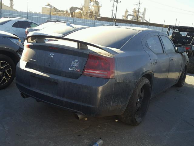 2B3LA73WX8H288590 - 2008 DODGE CHARGER SR CHARCOAL photo 4