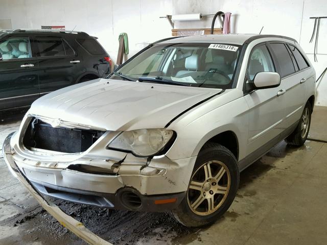2A8GM68X07R253478 - 2007 CHRYSLER PACIFICA T SILVER photo 2