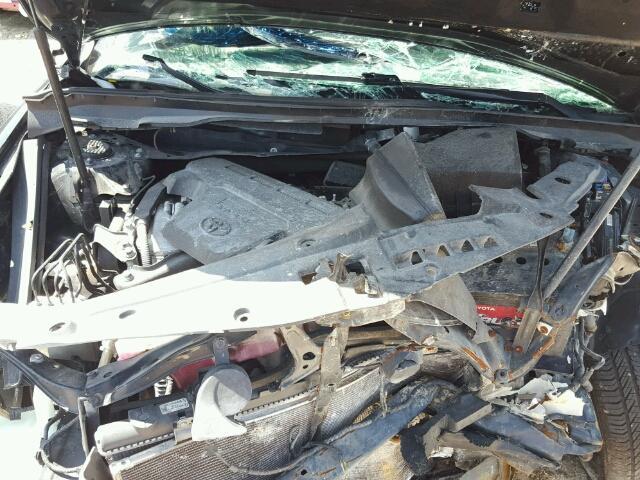 4T1BF1FK0CU036267 - 2012 TOYOTA CAMRY BASE BLACK photo 7