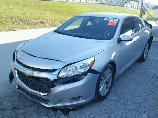 1G11H5SL8EF229783 - 2014 CHEVROLET MALIBU SILVER photo 2