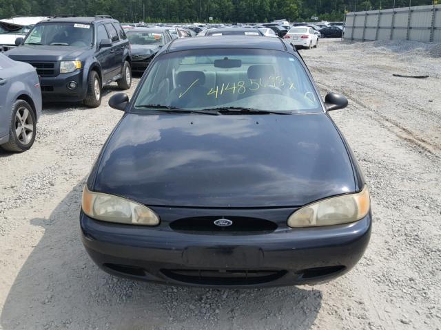 3FAFP13P62R181098 - 2002 FORD ESCORT BLACK photo 9