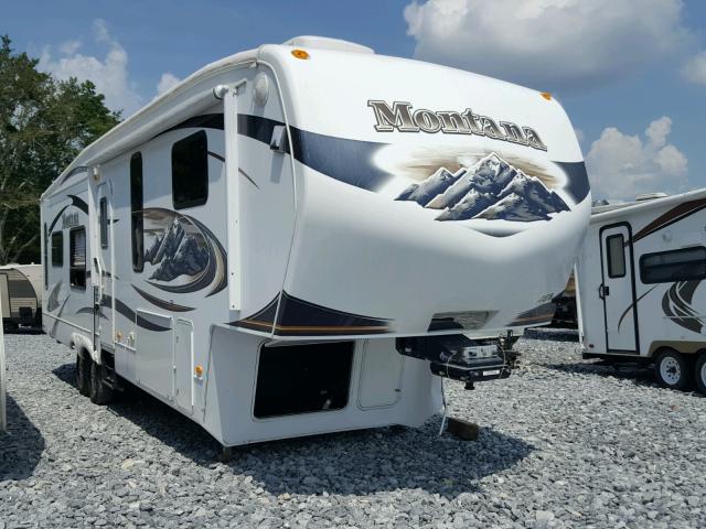 4YDF34520A4700577 - 2010 KEYSTONE MONTANA WHITE photo 1