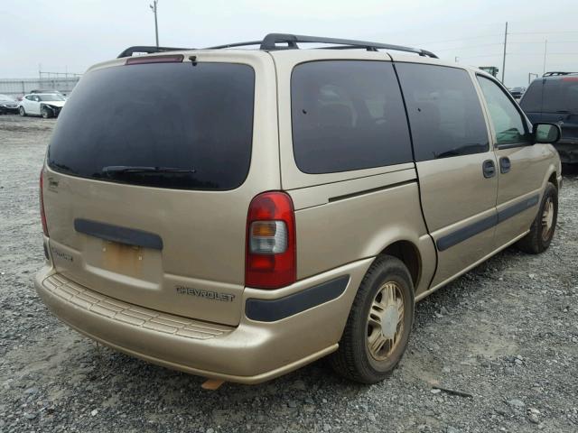 1GNDV23EX5D145544 - 2005 CHEVROLET VENTURE LS GOLD photo 4