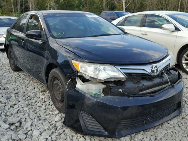 4T1BF1FK2CU013010 - 2012 TOYOTA CAMRY BASE BLACK photo 1