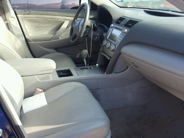 4T1BE46K58U222897 - 2008 TOYOTA CAMRY BLUE photo 5