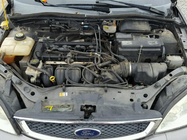 1FAFP34N57W314625 - 2007 FORD FOCUS ZX4 GRAY photo 7