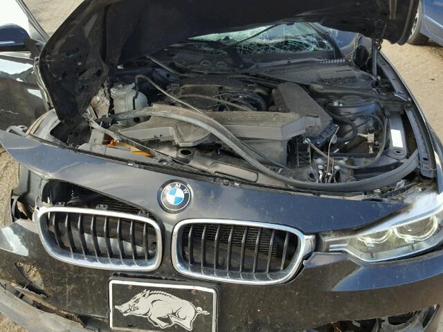 WBA3D3C51EK156891 - 2014 BMW 328 D BLACK photo 7