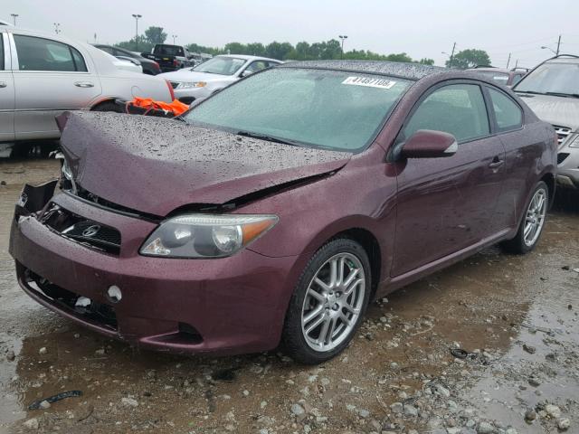 JTKDE177X70208031 - 2007 TOYOTA SCION TC მუქწითელი ფოტო 2