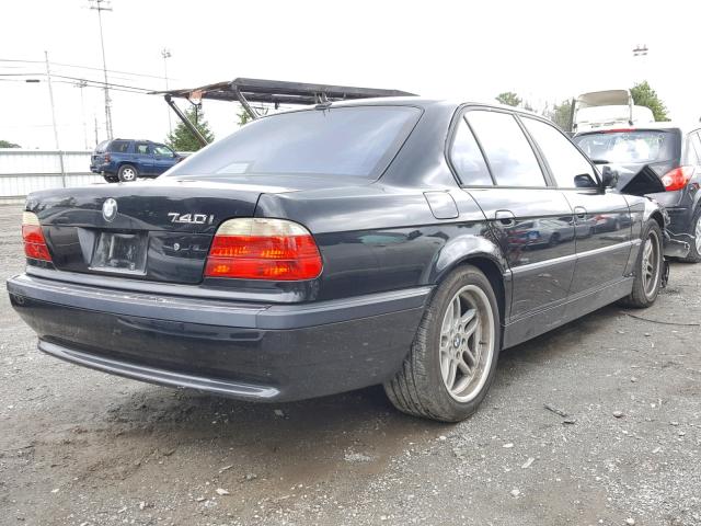 WBAGG83451DN88573 - 2001 BMW 740 I AUTO BLACK photo 4