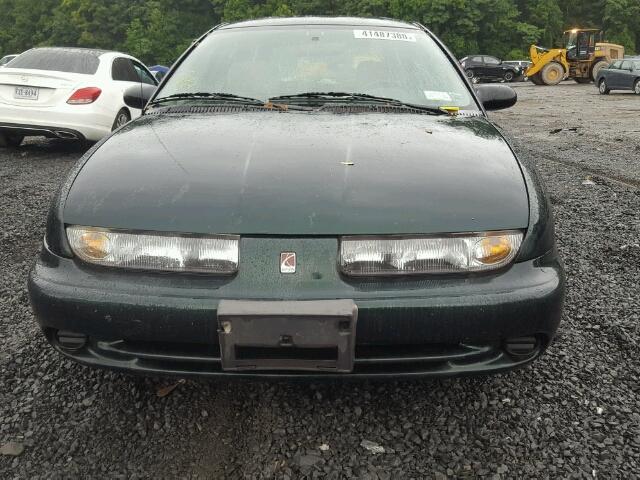 1G8ZK8278VZ281892 - 1997 SATURN SW2 GREEN photo 9