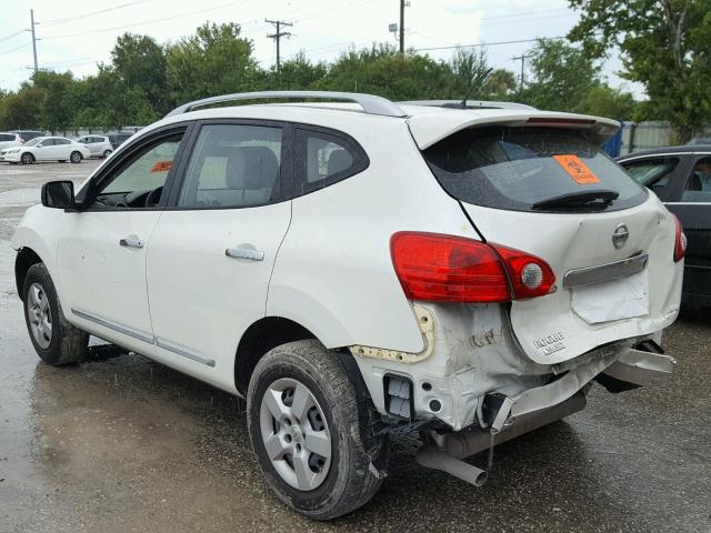 JN8AS5MT9FW663173 - 2015 NISSAN ROGUE SELE WHITE photo 3