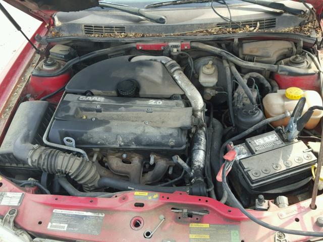 YS3DF58N4T2022470 - 1996 SAAB 900 SE TUR RED photo 7