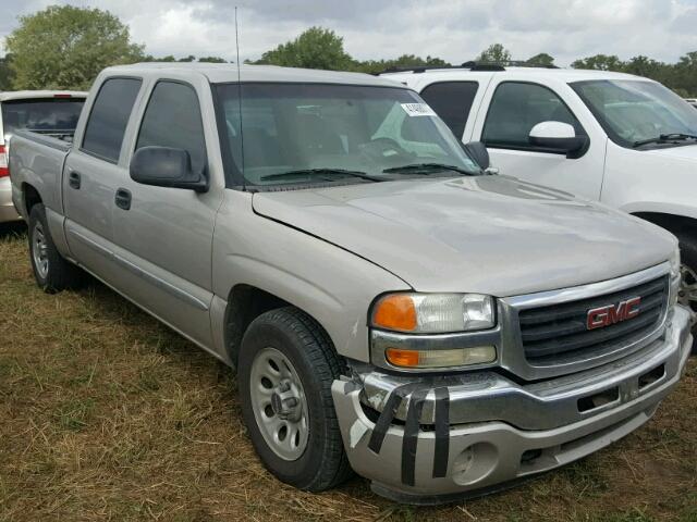 2GTEC13V761243036 - 2006 GMC NEW SIERRA SILVER photo 1