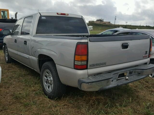 2GTEC13V761243036 - 2006 GMC NEW SIERRA SILVER photo 3