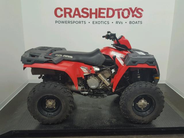 4XAMH50A2DA571299 - 2013 POLARIS SPORTSMAN RED photo 1