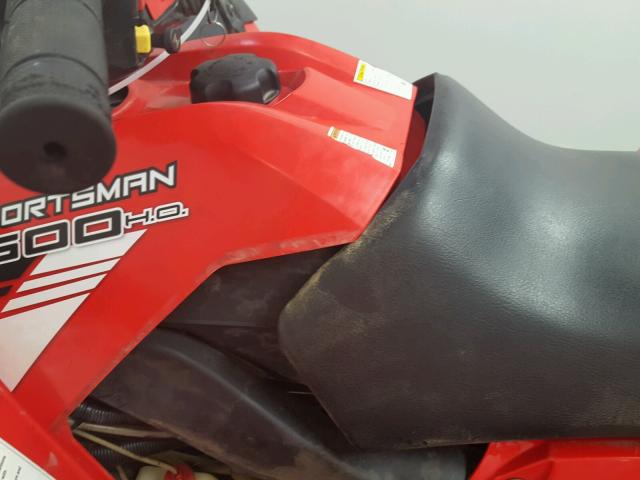 4XAMH50A2DA571299 - 2013 POLARIS SPORTSMAN RED photo 11