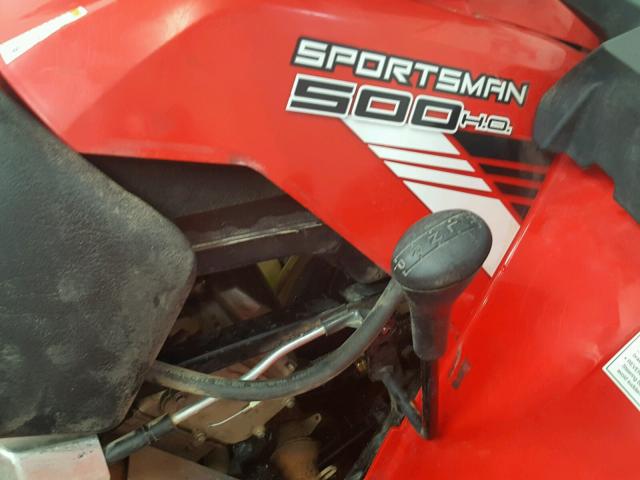 4XAMH50A2DA571299 - 2013 POLARIS SPORTSMAN RED photo 16