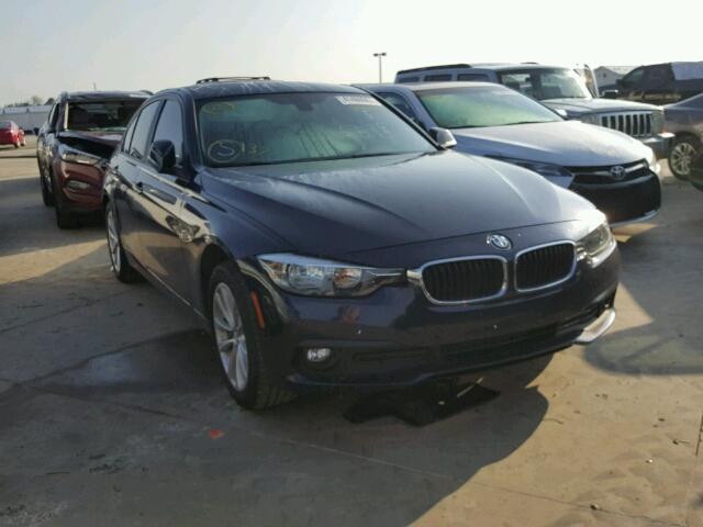 WBA8E1G50HNU13706 - 2017 BMW 320 I BLUE photo 1