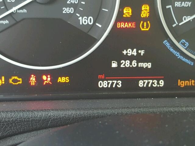 WBA8E1G50HNU13706 - 2017 BMW 320 I BLUE photo 8