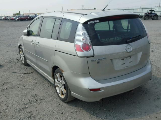 JM1CR293X70151241 - 2007 MAZDA 5 SILVER photo 3