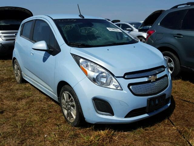 KL8CL6S08EC515492 - 2014 CHEVROLET SPARK EV 2 BLUE photo 1