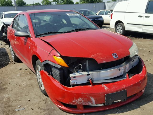 1G8AN15F87Z105717 - 2007 SATURN ION LEVEL RED photo 1