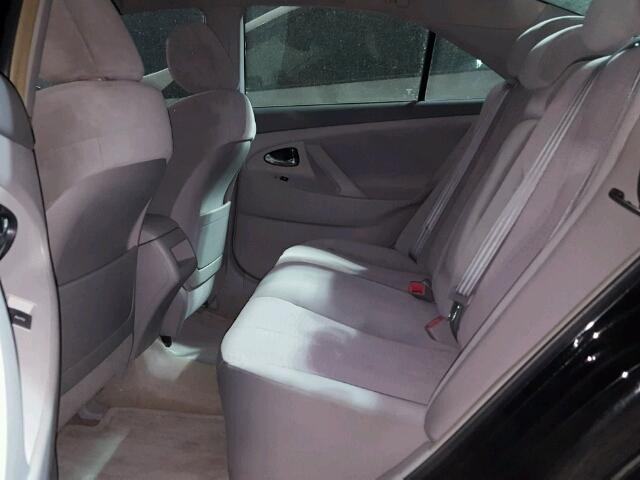 4T1BF3EK8AU021204 - 2010 TOYOTA CAMRY BASE BLACK photo 6