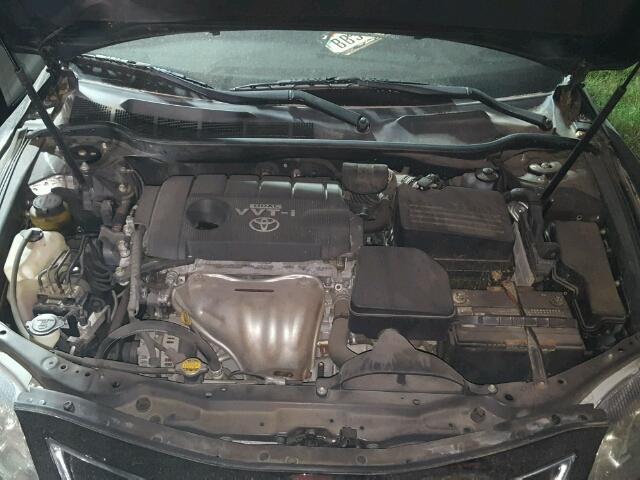 4T1BF3EK8AU021204 - 2010 TOYOTA CAMRY BASE BLACK photo 7