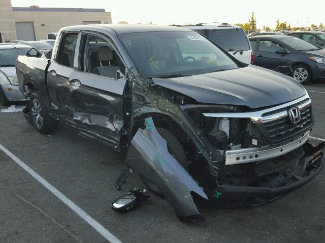 5FPYK2F41HB005747 - 2017 HONDA RIDGELINE GRAY photo 1