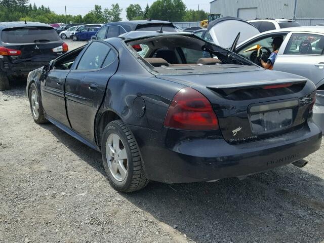 2G2WP552271226833 - 2007 PONTIAC GRAND PRIX შავი ფოტო 3