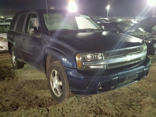 1GNDS13SX72202221 - 2007 CHEVROLET TRAILBLAZE BLUE photo 1