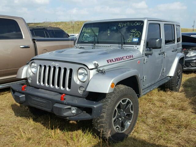 1C4HJWFG8GL247413 - 2016 JEEP WRANGLER U CHARCOAL photo 2