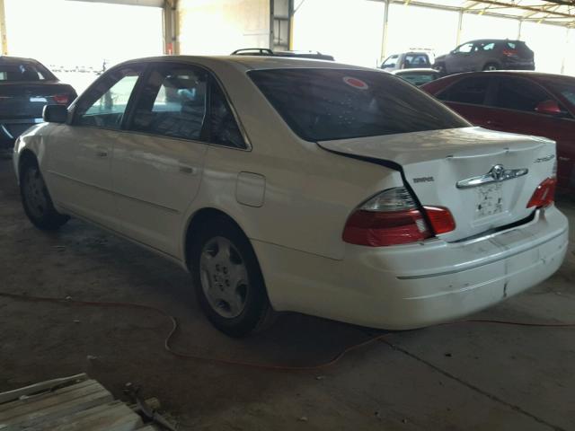 4T1BF28B33U283012 - 2003 TOYOTA AVALON XL WHITE photo 3