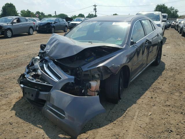 1G1ZC5EB2AF286849 - 2010 CHEVROLET MALIBU 1LT GRAY photo 2
