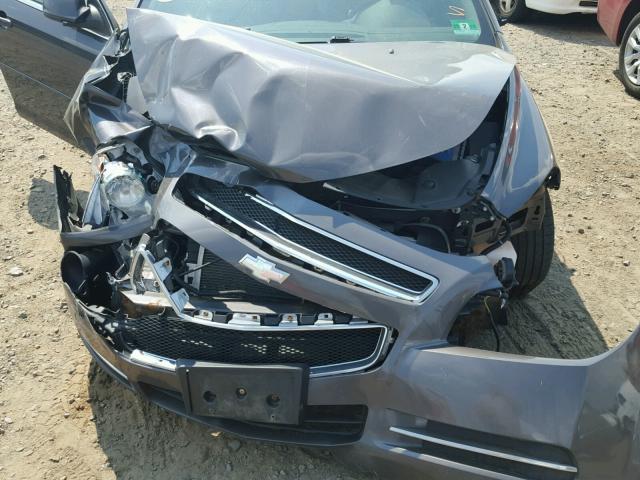 1G1ZC5EB2AF286849 - 2010 CHEVROLET MALIBU 1LT GRAY photo 7