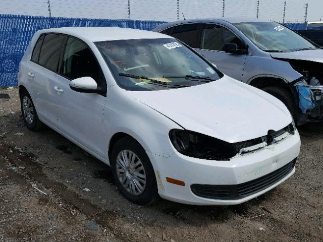 WVWDA7AJ8CW045610 - 2012 VOLKSWAGEN GOLF WHITE photo 1