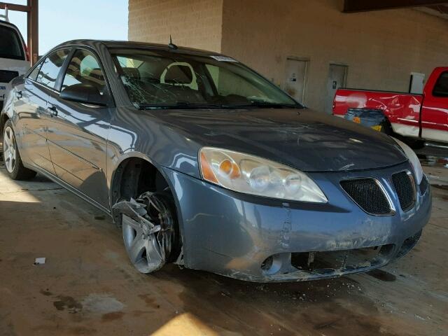 1G2ZG57B584111742 - 2008 PONTIAC G6 BASE GRAY photo 1