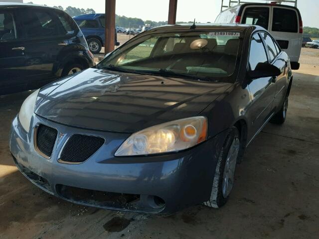 1G2ZG57B584111742 - 2008 PONTIAC G6 BASE GRAY photo 2