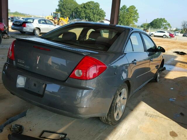 1G2ZG57B584111742 - 2008 PONTIAC G6 BASE GRAY photo 4