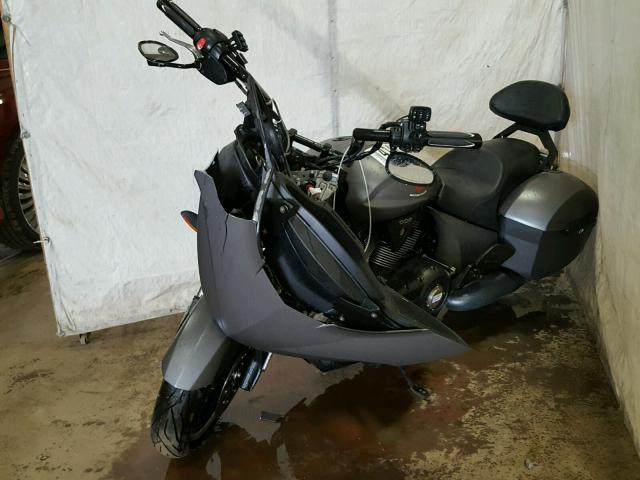 5VPDB36N7E3030877 - 2014 VICTORY MOTORCYCLES CROSS COUN GRAY photo 2