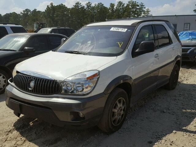 3G5DB03E64S573445 - 2004 BUICK RENDEZVOUS WHITE photo 2