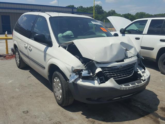 1C4GJ453X3B115977 - 2003 CHRYSLER VOYAGER LX WHITE photo 1