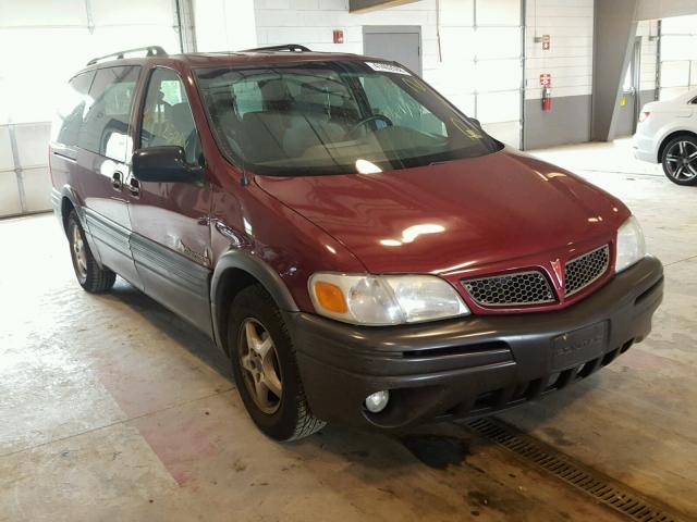 1GMDV23E45D133295 - 2005 PONTIAC MONTANA RED photo 1