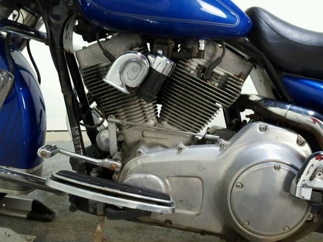 1HD1FV4107Y617492 - 2007 HARLEY-DAVIDSON FLHT BLUE photo 11