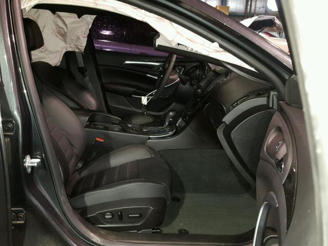 2G4GU5GX2H9135268 - 2017 BUICK REGAL GS CHARCOAL photo 5