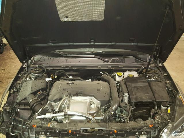 2G4GU5GX2H9135268 - 2017 BUICK REGAL GS CHARCOAL photo 7