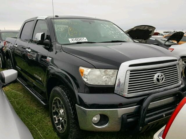 5TFEY5F15CX116771 - 2012 TOYOTA TUNDRA CRE BLACK photo 1