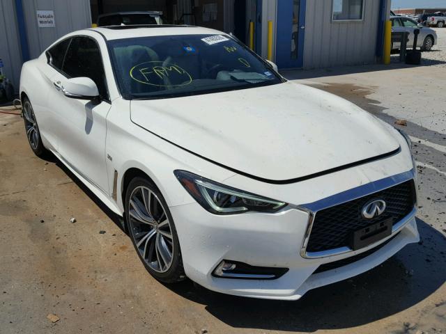 JN1EV7EK4HM360230 - 2017 INFINITI Q60 PREMIU WHITE photo 1