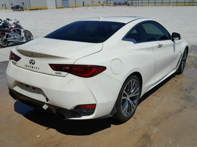 JN1EV7EK4HM360230 - 2017 INFINITI Q60 PREMIU WHITE photo 4